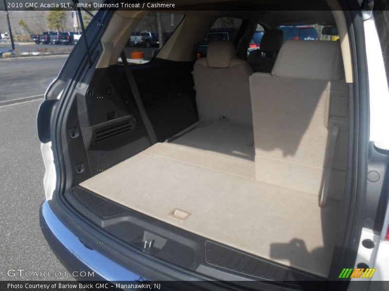 White Diamond Tricoat / Cashmere 2010 GMC Acadia SLT