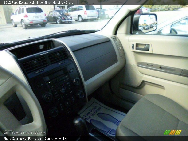 Ingot Silver Metallic / Stone 2012 Ford Escape XLS