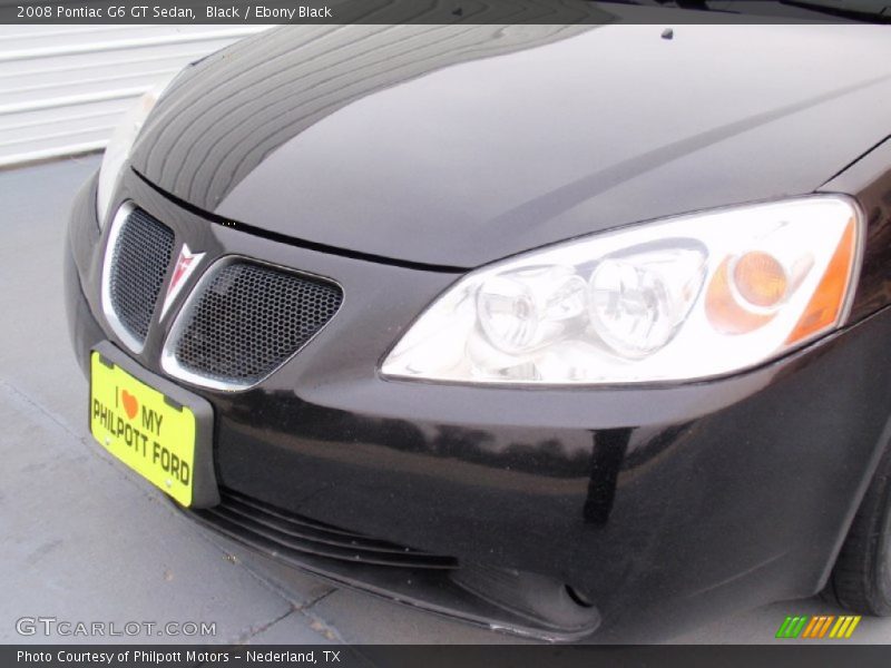 Black / Ebony Black 2008 Pontiac G6 GT Sedan