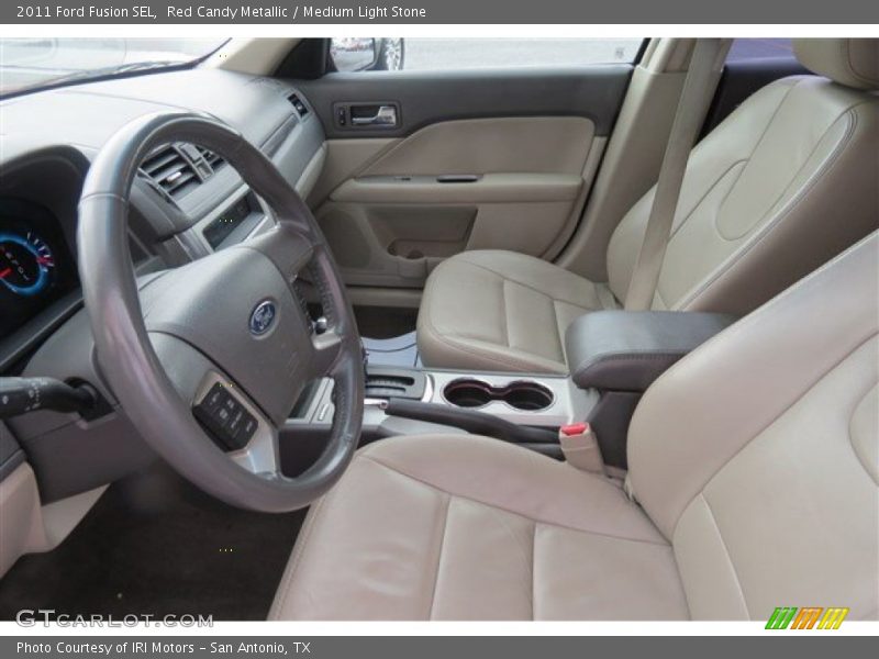 Front Seat of 2011 Fusion SEL