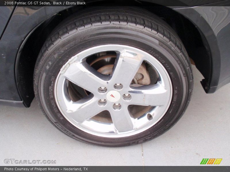 Black / Ebony Black 2008 Pontiac G6 GT Sedan