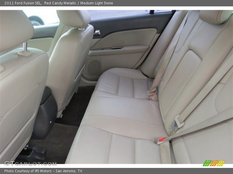Rear Seat of 2011 Fusion SEL
