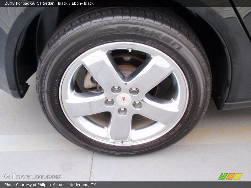 Black / Ebony Black 2008 Pontiac G6 GT Sedan