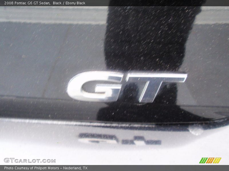 Black / Ebony Black 2008 Pontiac G6 GT Sedan