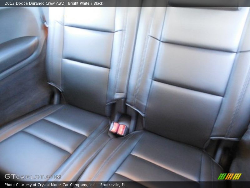 Bright White / Black 2013 Dodge Durango Crew AWD
