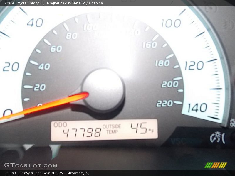 Magnetic Gray Metallic / Charcoal 2009 Toyota Camry SE
