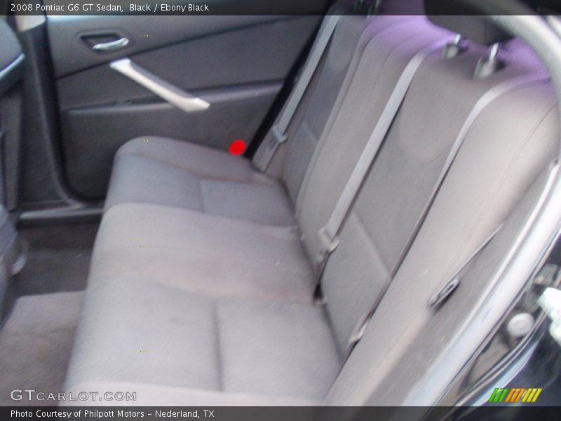 Black / Ebony Black 2008 Pontiac G6 GT Sedan