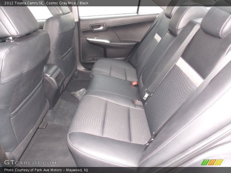 Cosmic Gray Mica / Black 2012 Toyota Camry SE