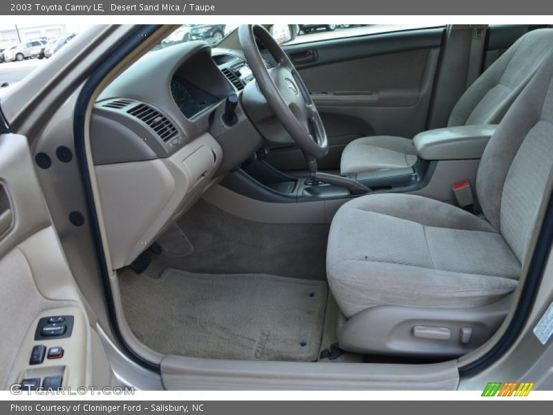 Desert Sand Mica / Taupe 2003 Toyota Camry LE