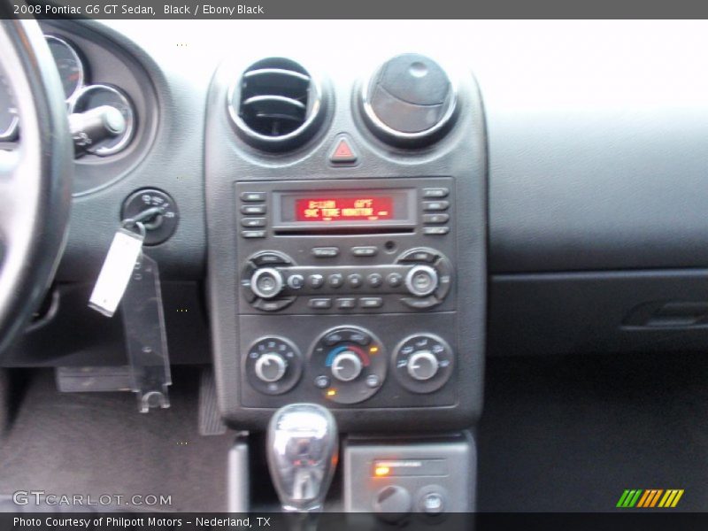 Black / Ebony Black 2008 Pontiac G6 GT Sedan