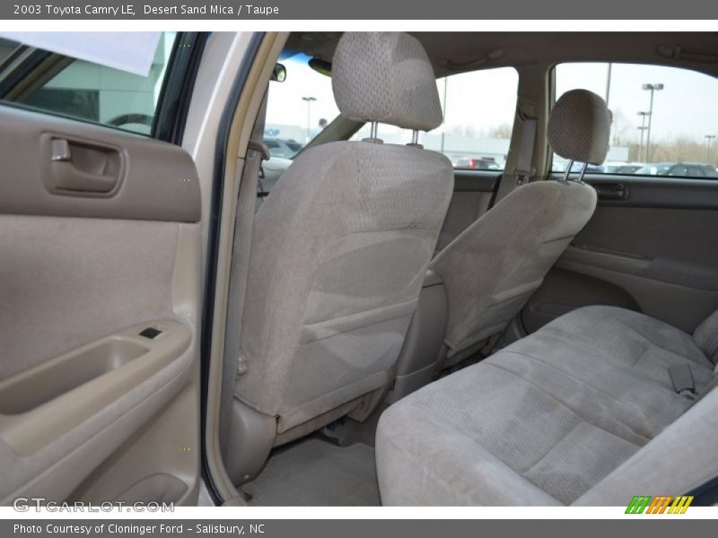 Desert Sand Mica / Taupe 2003 Toyota Camry LE