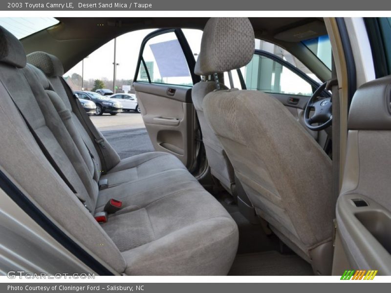 Desert Sand Mica / Taupe 2003 Toyota Camry LE