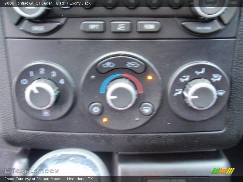 Black / Ebony Black 2008 Pontiac G6 GT Sedan
