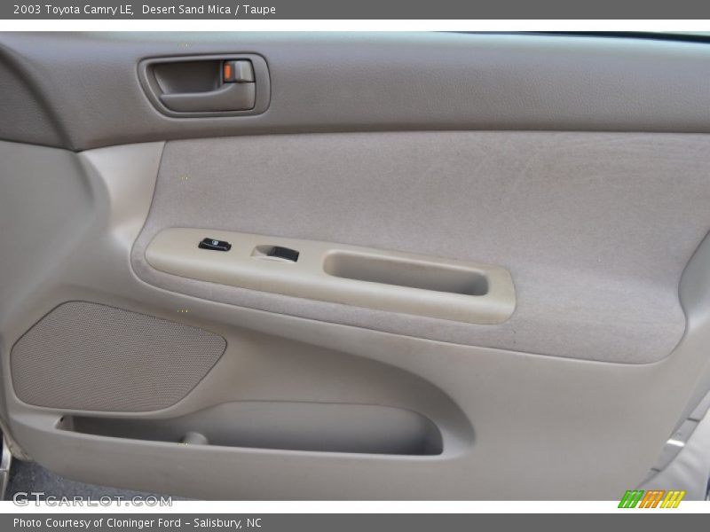 Desert Sand Mica / Taupe 2003 Toyota Camry LE