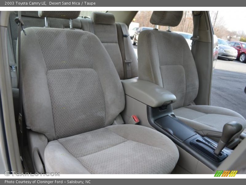 Desert Sand Mica / Taupe 2003 Toyota Camry LE