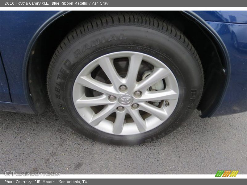 Blue Ribbon Metallic / Ash Gray 2010 Toyota Camry XLE