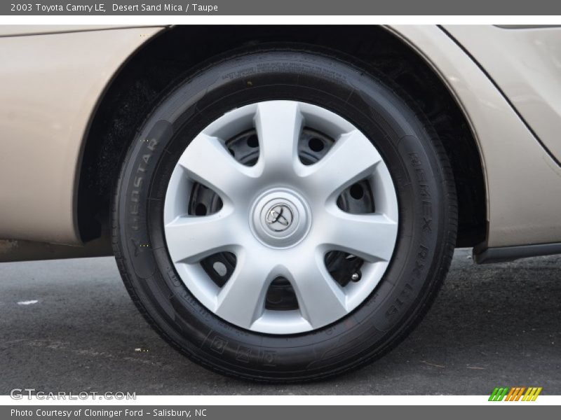 Desert Sand Mica / Taupe 2003 Toyota Camry LE