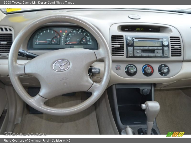 Desert Sand Mica / Taupe 2003 Toyota Camry LE