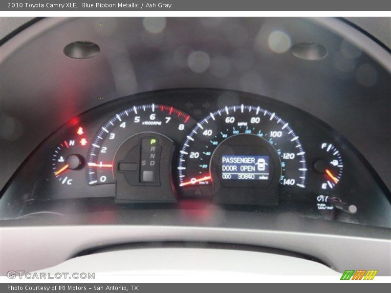 Blue Ribbon Metallic / Ash Gray 2010 Toyota Camry XLE