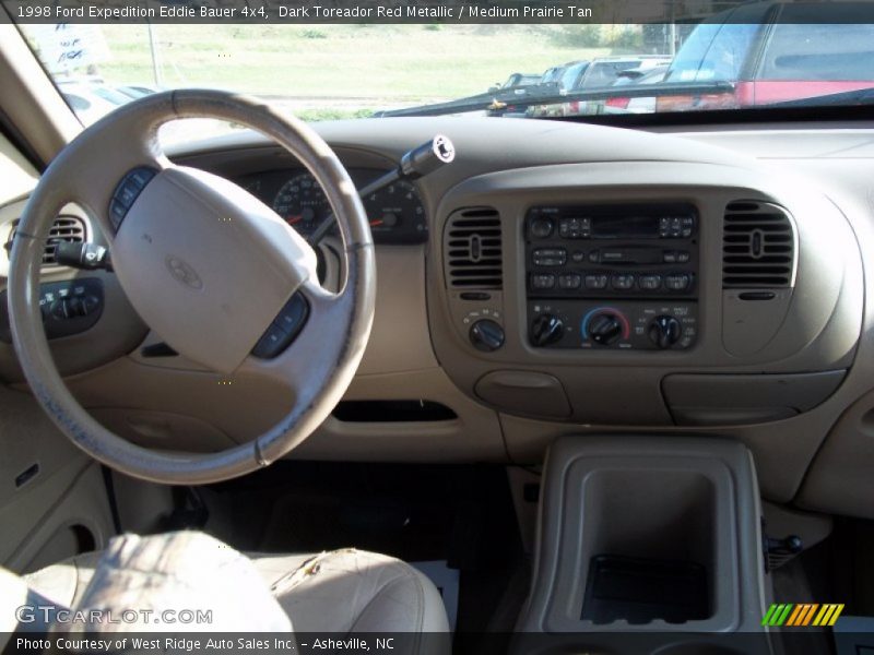 Dark Toreador Red Metallic / Medium Prairie Tan 1998 Ford Expedition Eddie Bauer 4x4