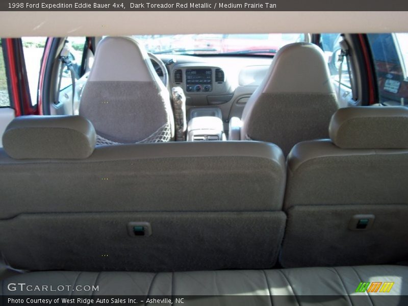 Dark Toreador Red Metallic / Medium Prairie Tan 1998 Ford Expedition Eddie Bauer 4x4
