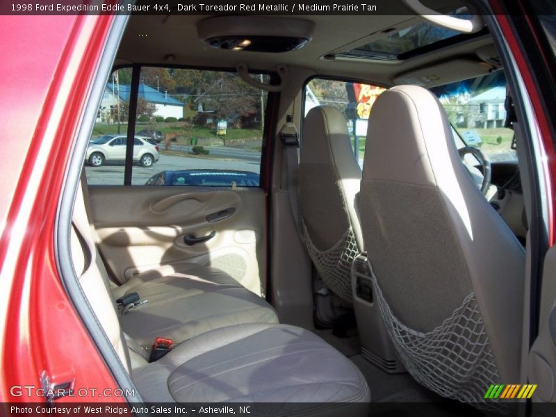 Dark Toreador Red Metallic / Medium Prairie Tan 1998 Ford Expedition Eddie Bauer 4x4