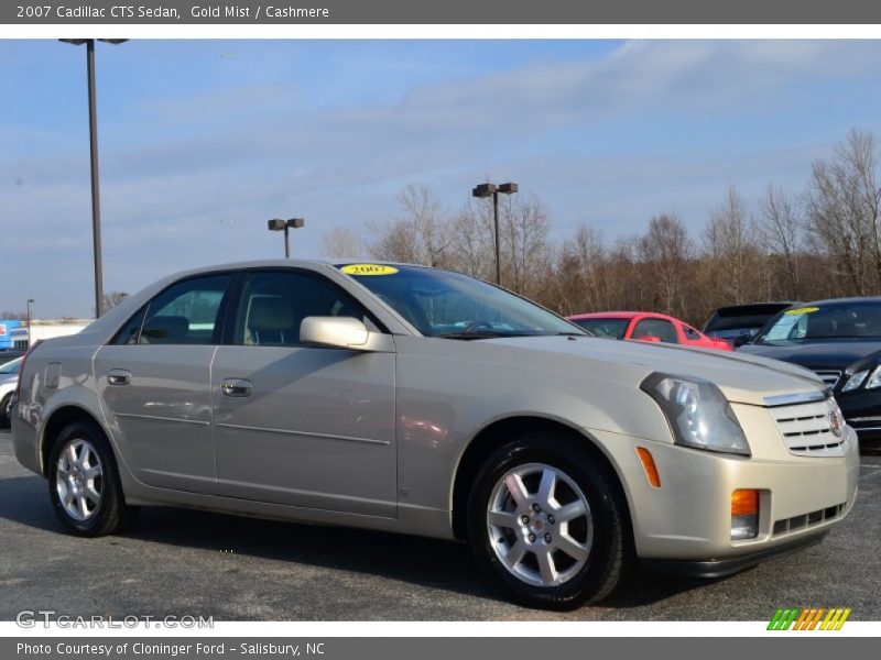 Front 3/4 View of 2007 CTS Sedan