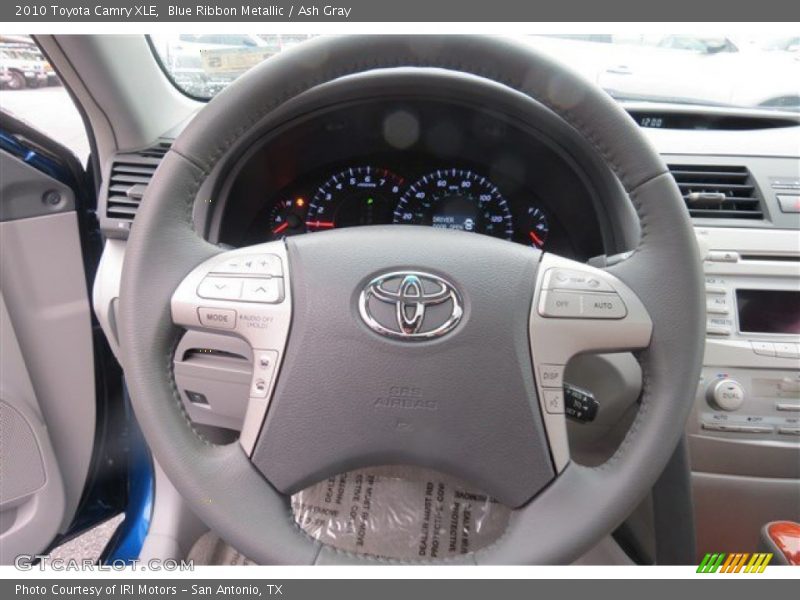 Blue Ribbon Metallic / Ash Gray 2010 Toyota Camry XLE