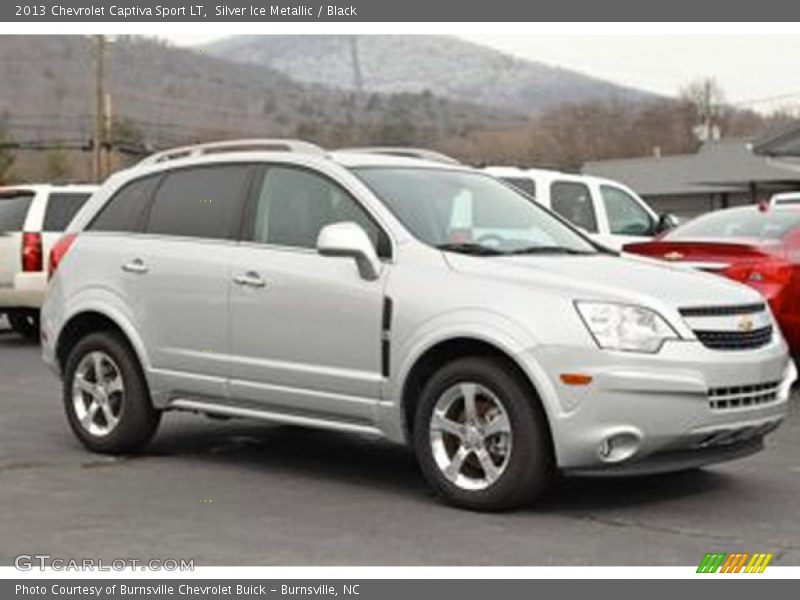 Silver Ice Metallic / Black 2013 Chevrolet Captiva Sport LT