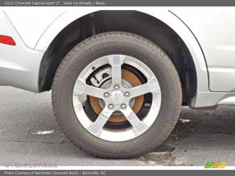 Silver Ice Metallic / Black 2013 Chevrolet Captiva Sport LT