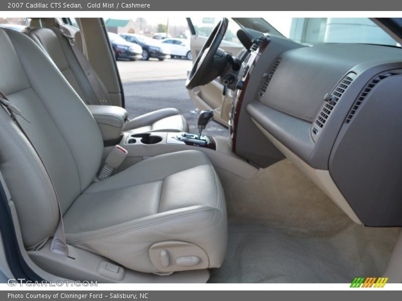 Gold Mist / Cashmere 2007 Cadillac CTS Sedan