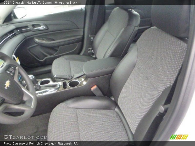 Summit White / Jet Black 2014 Chevrolet Malibu LT