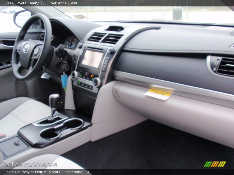Super White / Ash 2014 Toyota Camry LE
