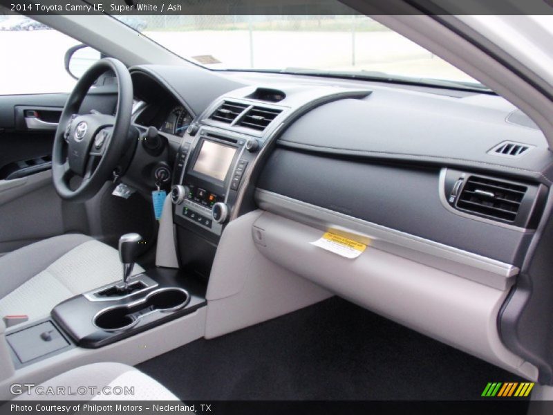 Super White / Ash 2014 Toyota Camry LE