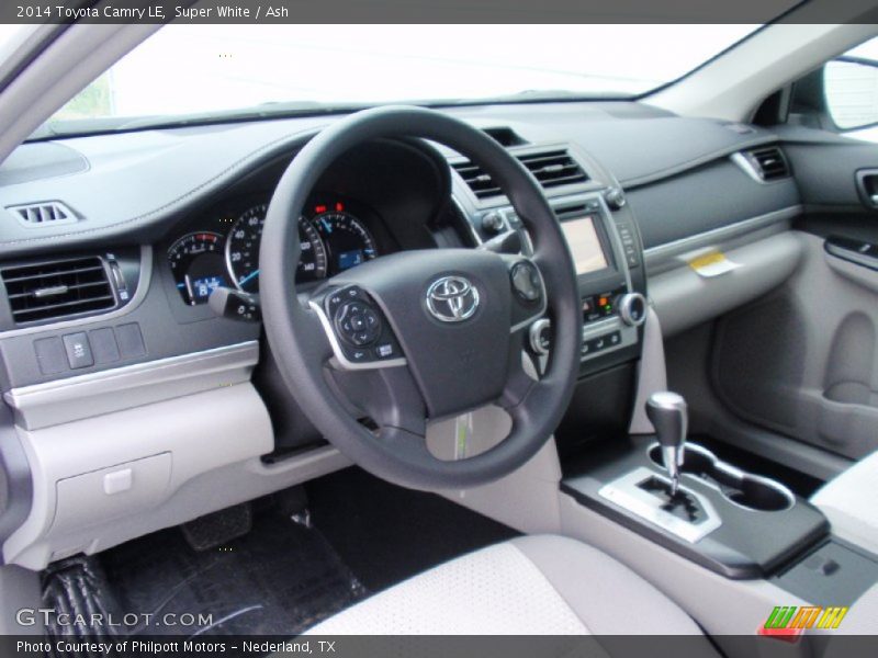 Super White / Ash 2014 Toyota Camry LE