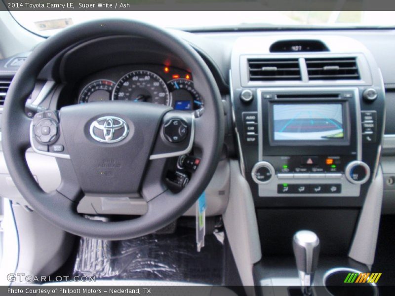 Super White / Ash 2014 Toyota Camry LE