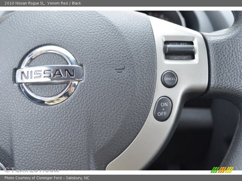 Venom Red / Black 2010 Nissan Rogue SL