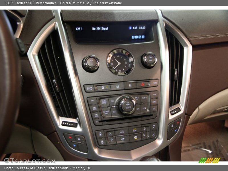 Gold Mist Metallic / Shale/Brownstone 2012 Cadillac SRX Performance
