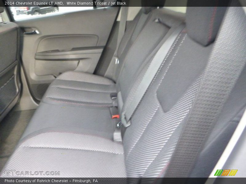 White Diamond Tricoat / Jet Black 2014 Chevrolet Equinox LT AWD