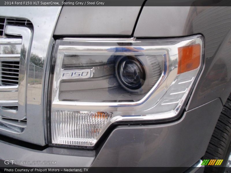 Sterling Grey / Steel Grey 2014 Ford F150 XLT SuperCrew