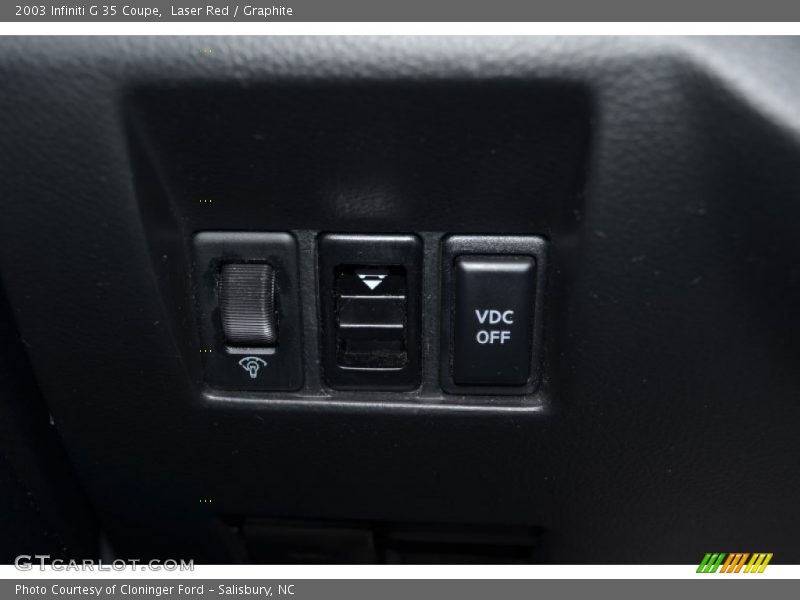 Laser Red / Graphite 2003 Infiniti G 35 Coupe