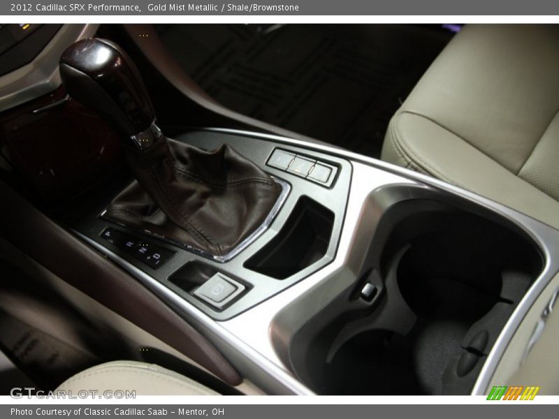 Gold Mist Metallic / Shale/Brownstone 2012 Cadillac SRX Performance