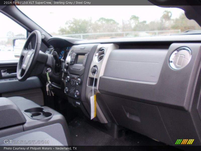 Sterling Grey / Steel Grey 2014 Ford F150 XLT SuperCrew