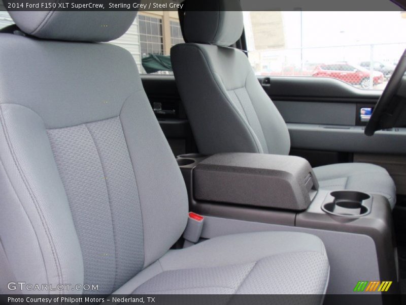 Sterling Grey / Steel Grey 2014 Ford F150 XLT SuperCrew