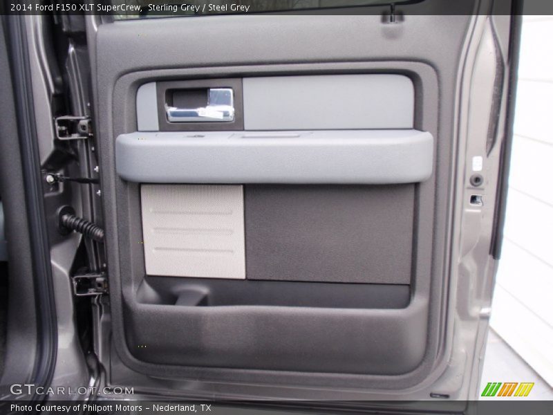Sterling Grey / Steel Grey 2014 Ford F150 XLT SuperCrew