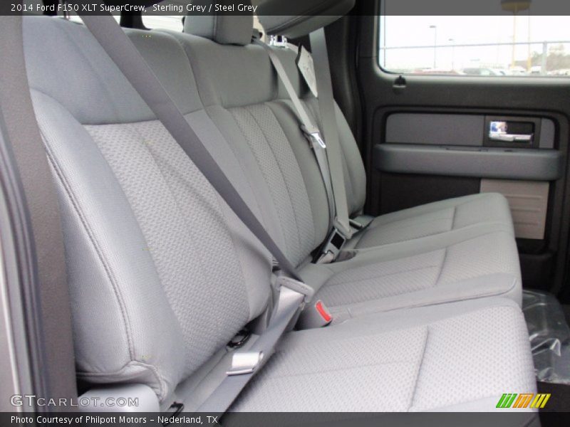 Sterling Grey / Steel Grey 2014 Ford F150 XLT SuperCrew