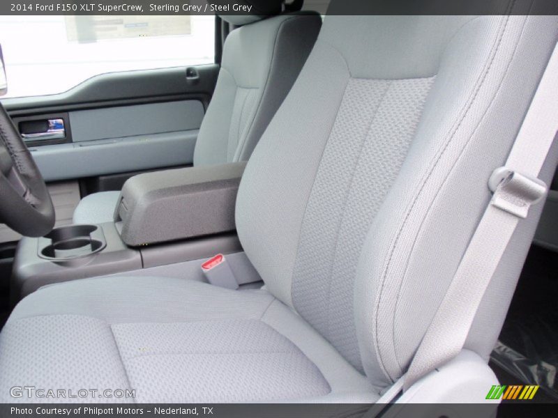 Sterling Grey / Steel Grey 2014 Ford F150 XLT SuperCrew