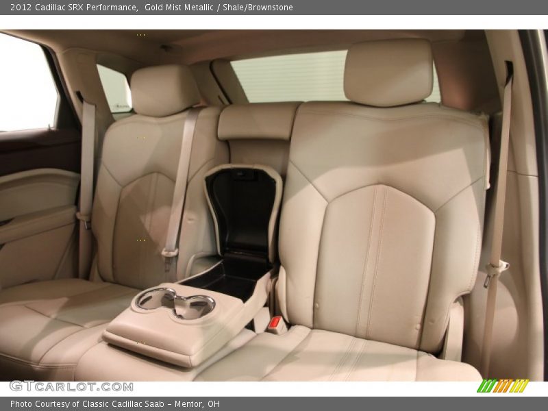 Gold Mist Metallic / Shale/Brownstone 2012 Cadillac SRX Performance