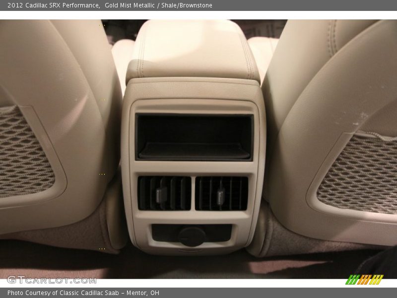 Gold Mist Metallic / Shale/Brownstone 2012 Cadillac SRX Performance