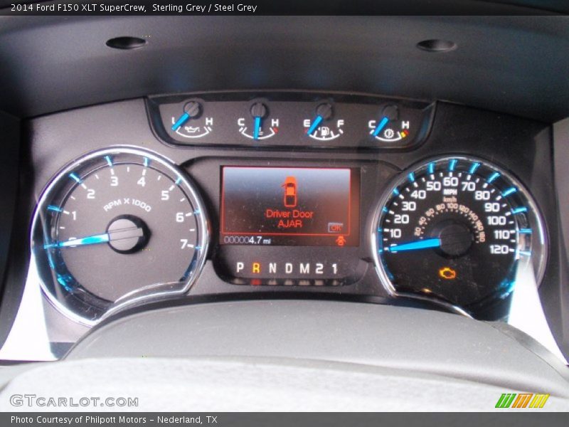 Sterling Grey / Steel Grey 2014 Ford F150 XLT SuperCrew